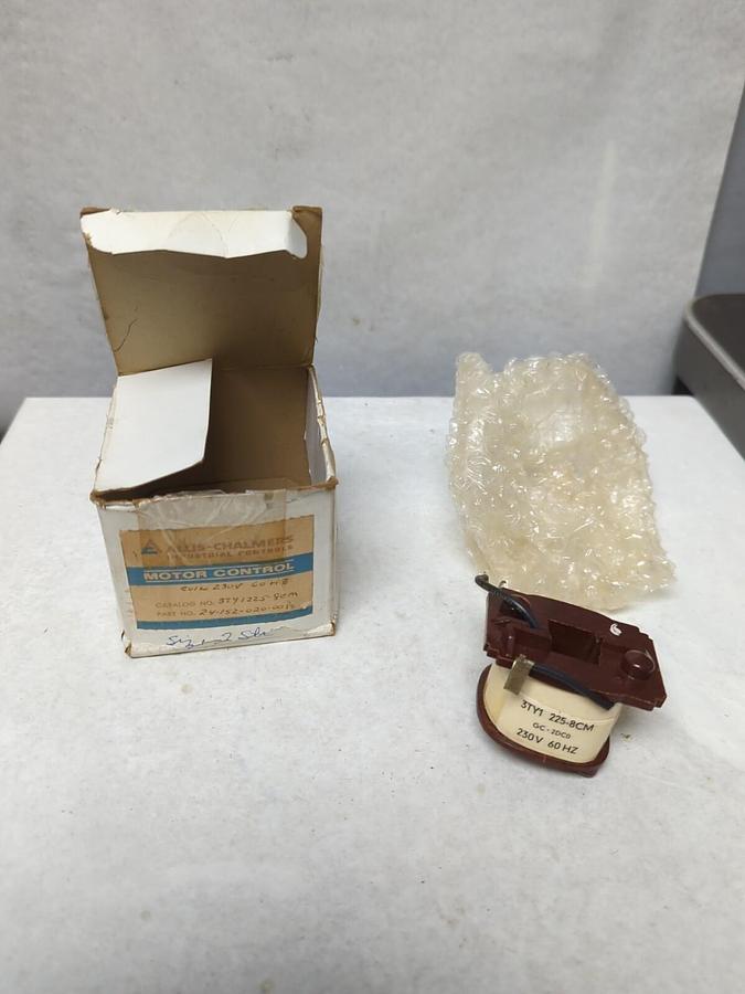 ALLIS CHALMERS,3TY1 225-8CM,COIL 230V 60HZ NOS