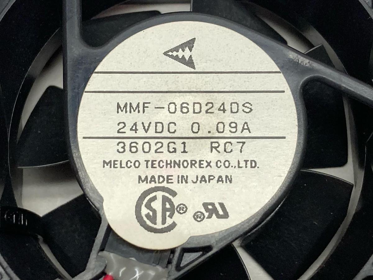 Melco,MMF-06D24DS,Cooling Fan 24VDC 0.09A