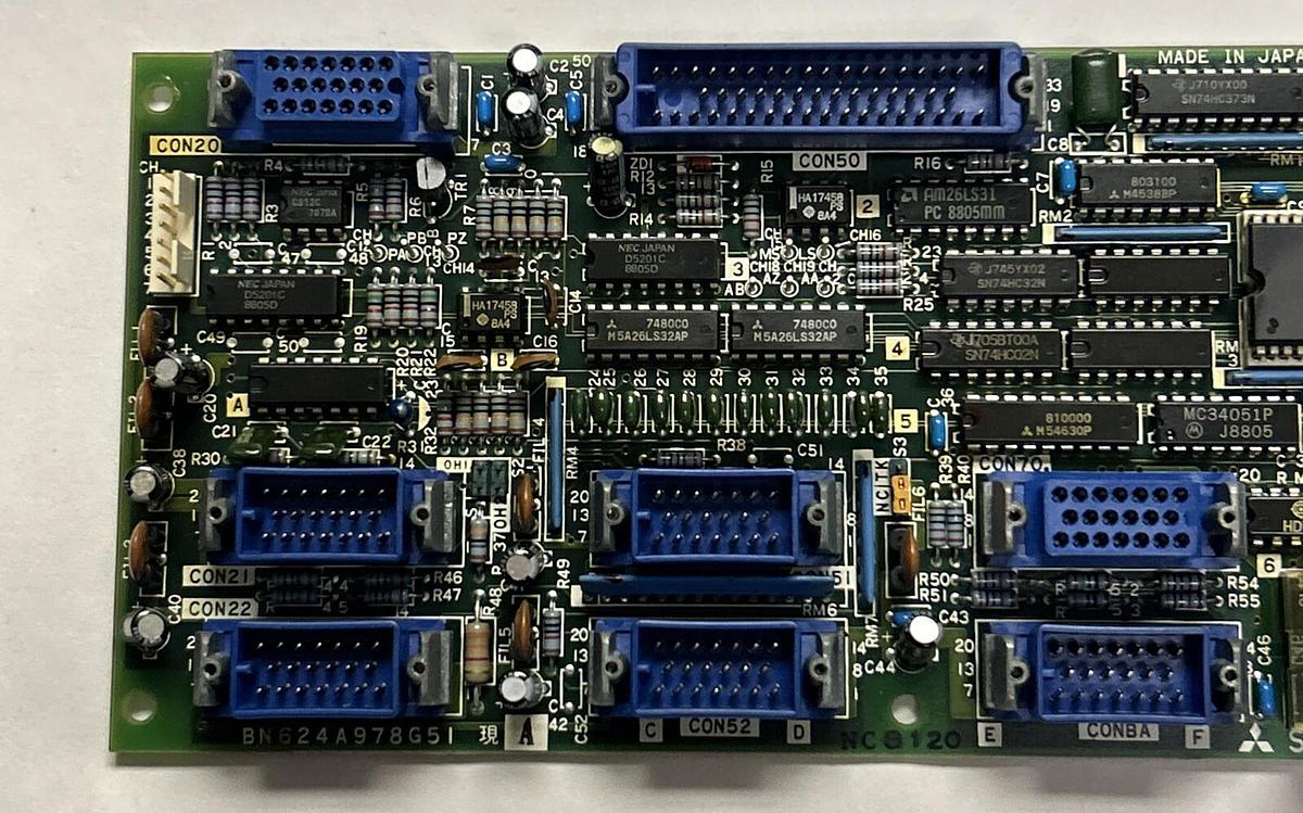 Used MITSUBISHI,BN624A978G51,CIRCUIT BOARD
