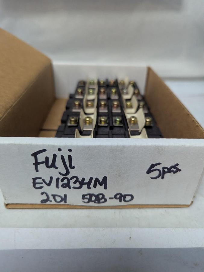 Used FUJI,EV123M,TRANSISTOR MODULE LOT OF 5 PRE-OWNED