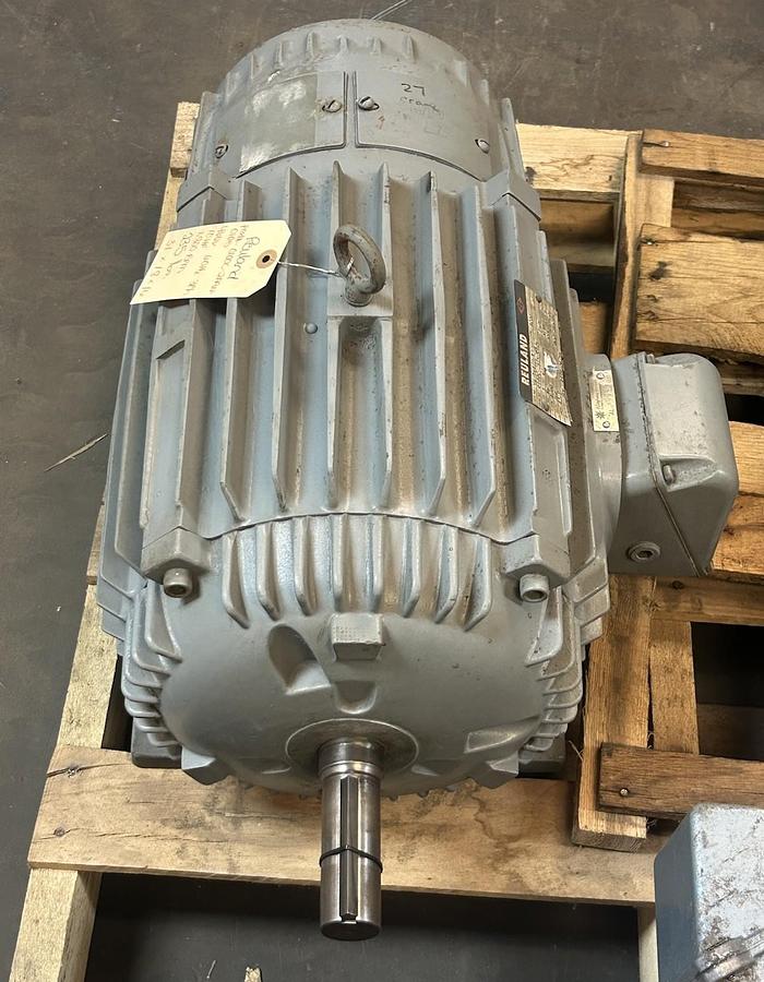 Used REULAND,0100C-2AAN-0105,MOTOR 10HP 460V 1800RPM 3PH 256U FRAME