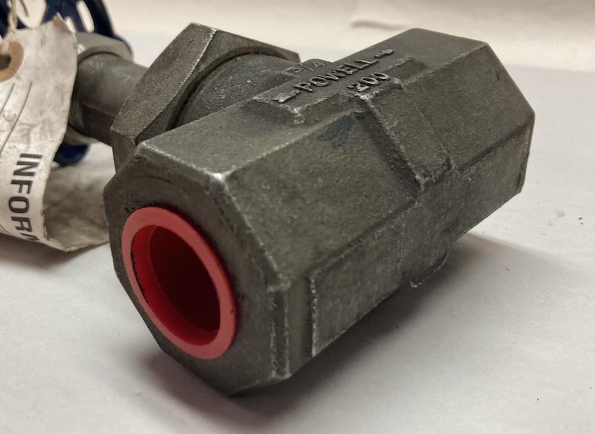 Powell,Figure 1861 3/4 Inch,Stainless Steel Globe Valve 200Wog 500F Max