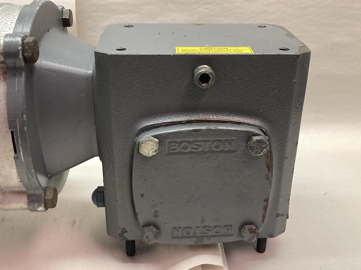Used BOSTON GEAR,F71050BS1,GEAR REDUCER 1/2HP 1725RPM 50 RATIO