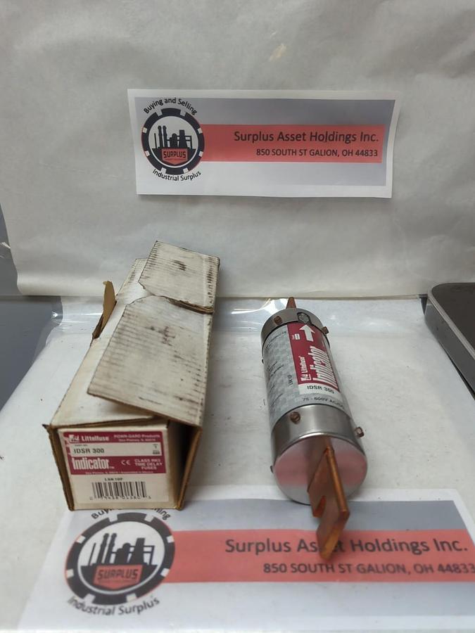 LITTELFUSE,IDSR-300,INDICATOR 300 AMP FUSE NOS