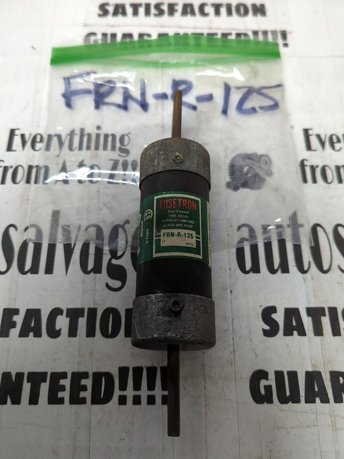 COOPER BUSSMANN,FRN-R-125,FUSETRON 125 AMP FUSE NOS