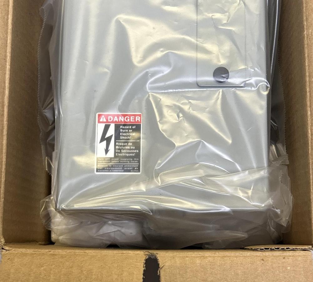 EATON CUTLER-HAMMER,ECL03C1A2A,LIGHTING CONTACTOR ENCLOSURE 30A 2P NEW