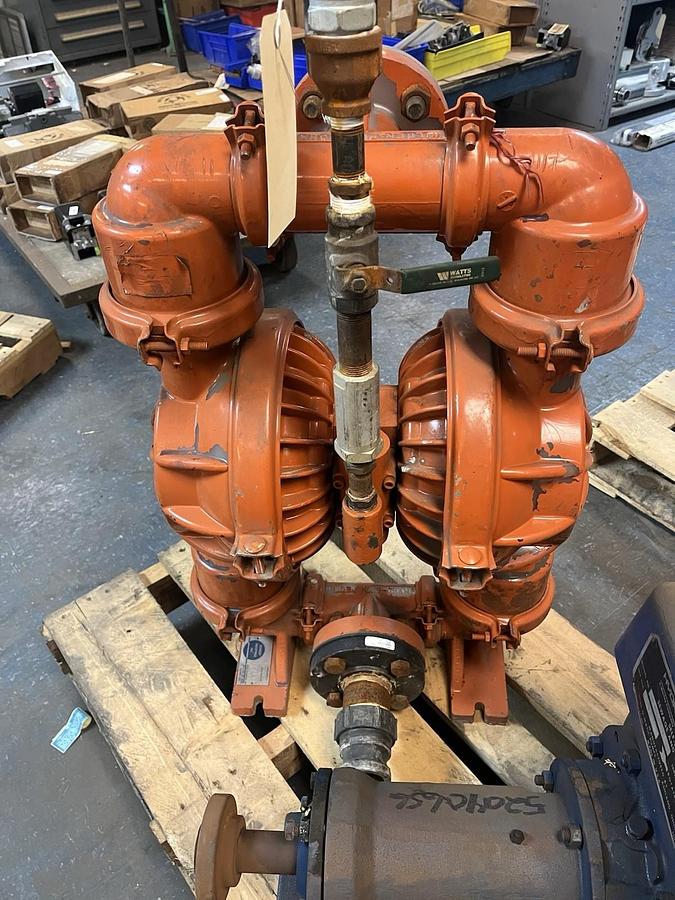 Used Wilden,2",Polypropylene AODD Diaphragm Pump