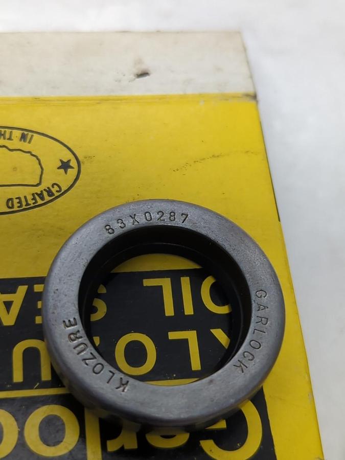 GARLOCK KLOZURE,21158-0287,OIL SEAL 1 X 1.5 X 5/16 LOT OF 2 NOS