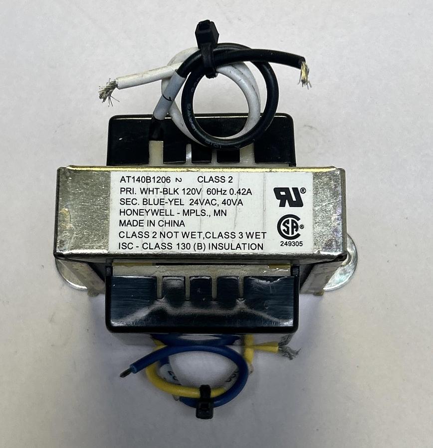 Used HONEYWELL,AT140B1206,TRANSFORMER 40VA 120V