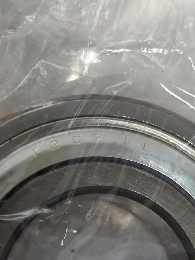 Used FEDERAL,1207 LL,METAL SHIELDED BALL BEARING LOT OF 4 PRE-OWNED