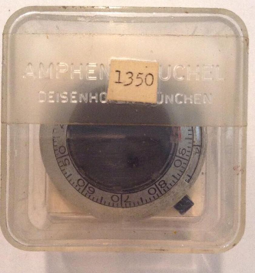 Amphenol-Tuchel,D 11,Precision Dial  for Micropot Potentiometer