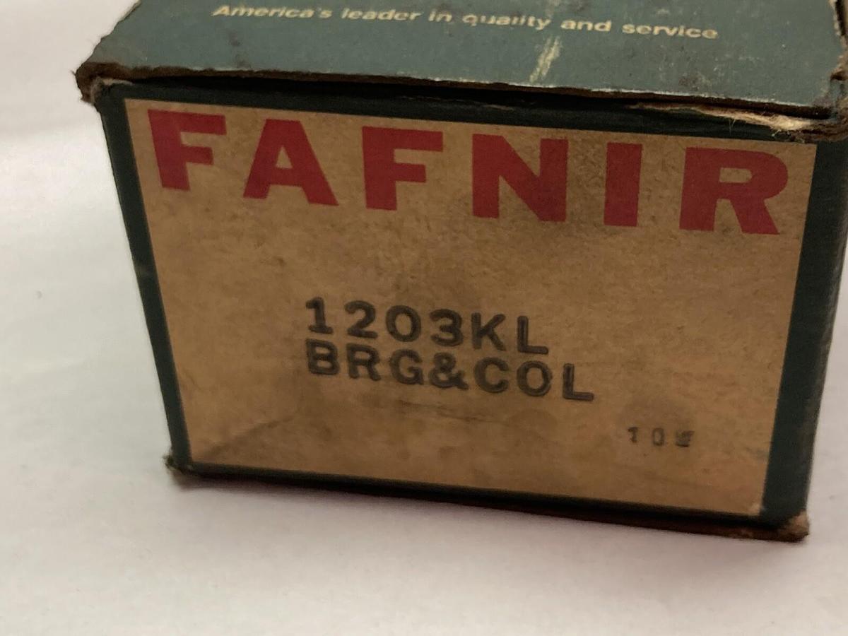Fafnir,1203KL BRG&COL,Ball Bearing Insert