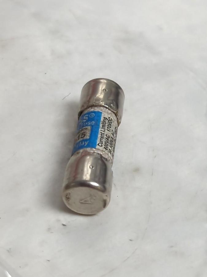Used COOPER BUSSMANN,SC-15,CLASS C 15 AMP FUSE LOT OF 50 PRE-OWNED
