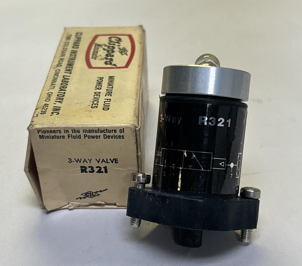 CLIPPARD,R321,THREE WAY VALVE NOS