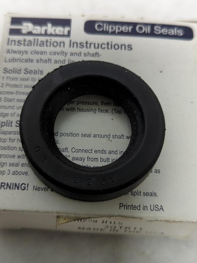 PARKER,3QTR11,OIL SEAL LOT OF 2 NOS