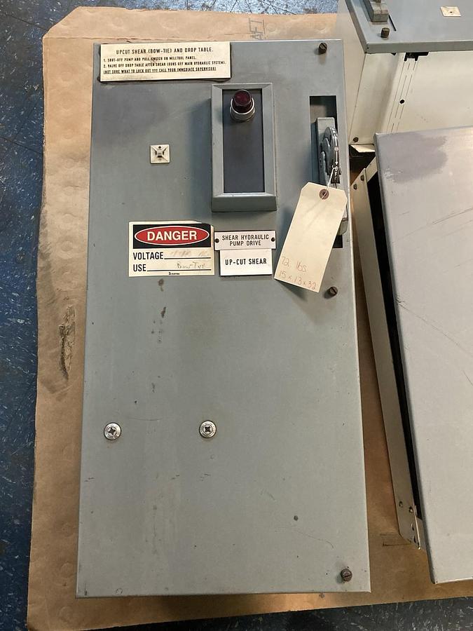 Used Allen-Bradley,2112B,Size 3 32 INCH MCC Fused Starter Bucket 60HP