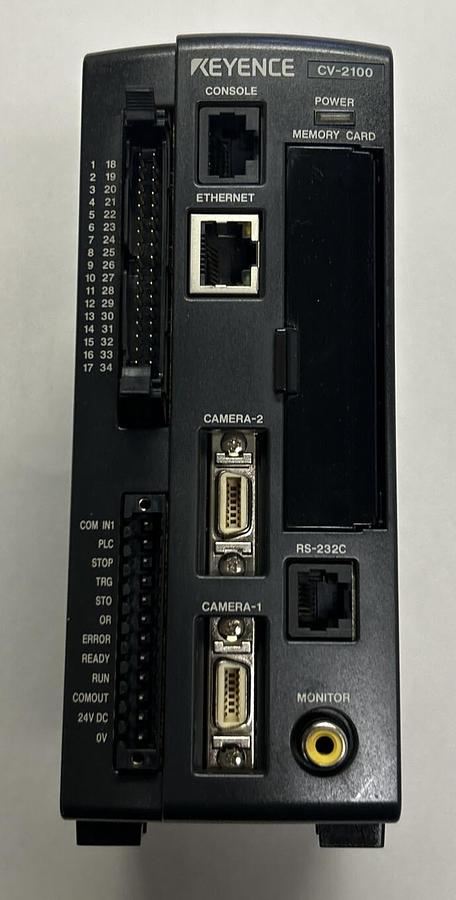Used KEYENCE CORP,CV-2100,DIGITAL IMAGE SENSOR HIGH SPEED CONTROLLER