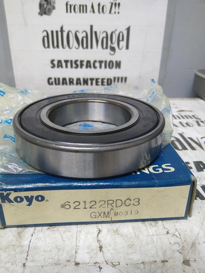 KOYO,62122RDC3,RUBBER SEALED BEARING NOS