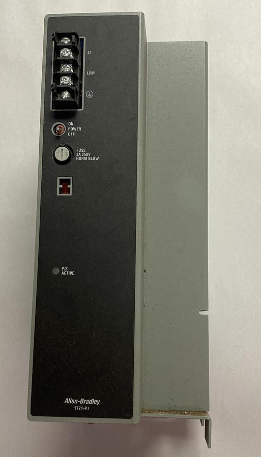 Used ALLEN BRADLEY,1771-P7,SER B POWER SUPPLY MODULE 16A 120/220V