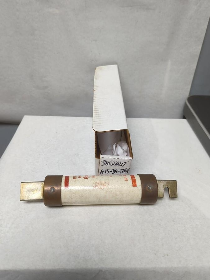 SHAWMUT,AT5-DE-125R,AMP TRAP 125 AMP FUSE NOS
