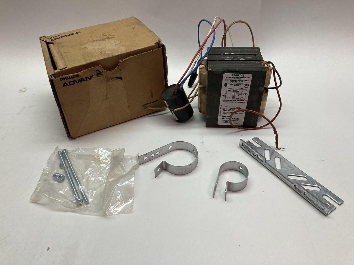 Used Advance,71A8142-001D,HP Sodium Ballast Kit 1-150W 55V