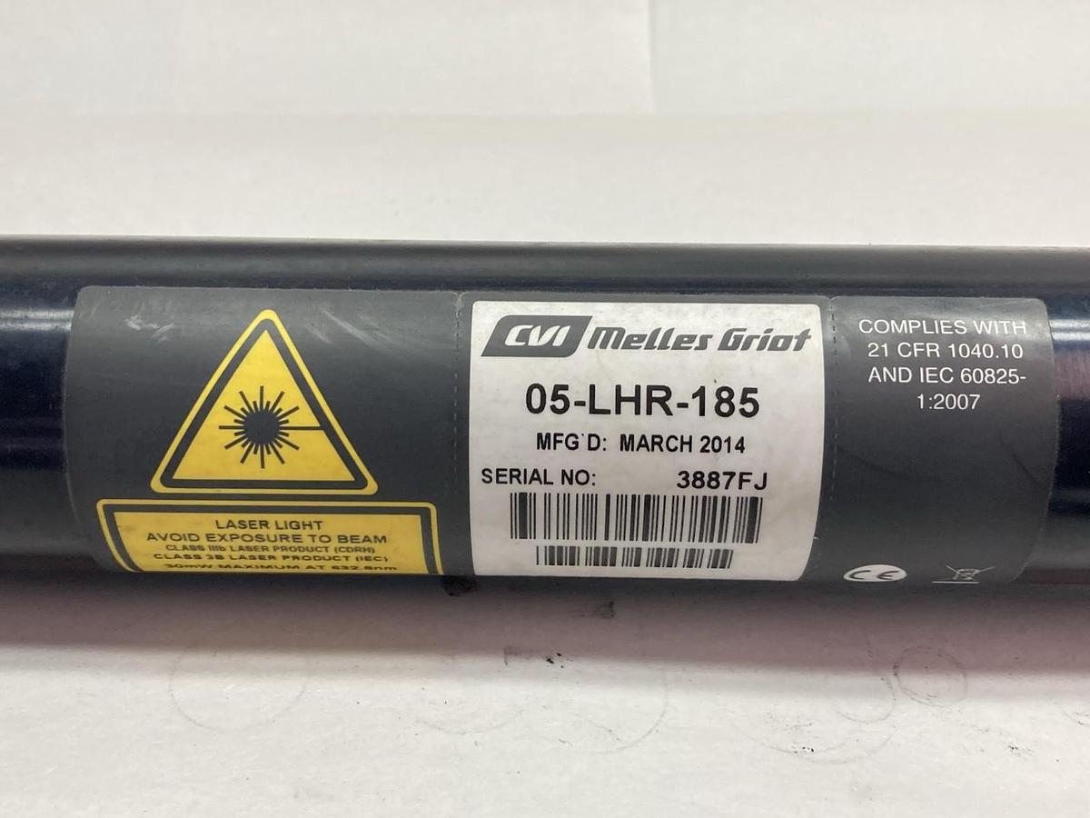 Used CVI Melles Griot,05-LHR-185,Laser Tube