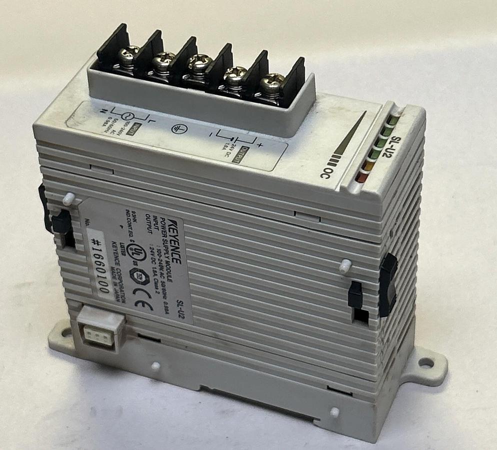 Used KEYENCE,SL-U2,POWER SUPPLY MODULE