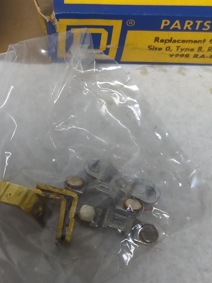 SQUARE D,RA-81,REPLACEMENT CONTACTS SIZE 0 TYPE B-R & BH NOS
