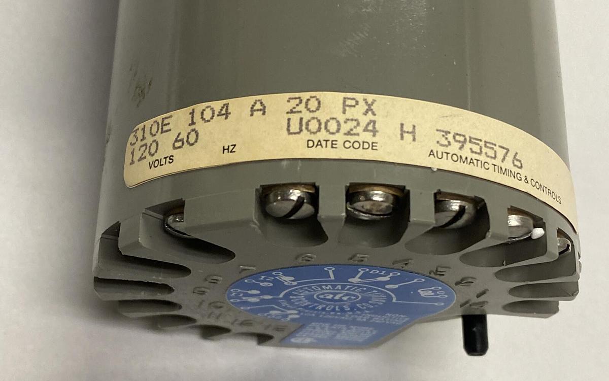 Used MARSH BELLOFRAM,ATC 310E104A20PX, ELECTRO MECHANICAL COUNTER 10A 120V NEW