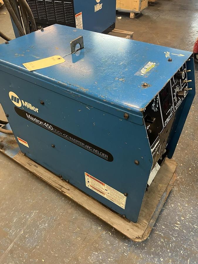 Used MILLER,452,DELTA WELD CV DC WELDING POWER SOURCE