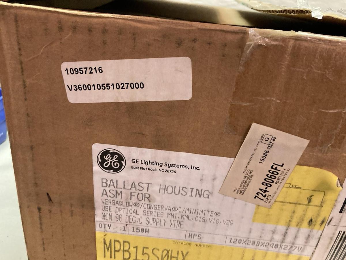 General Electric,MPB15S0HX,Lighting Systems Ballast Housing ASM