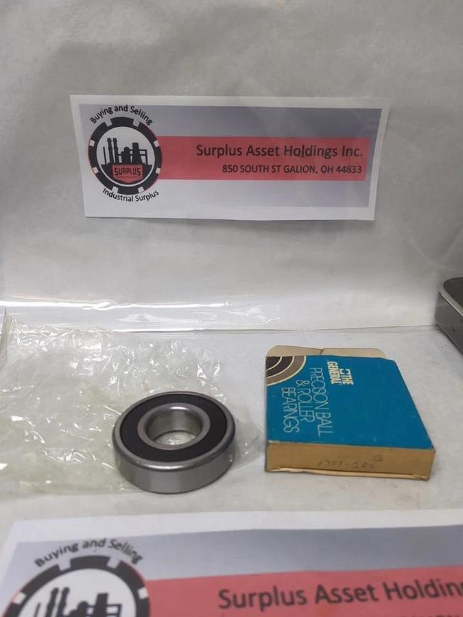 GENERAL BEARINGS,6307-2RS,DOUBLE RUBBER SEALED BALL BEARING NOS