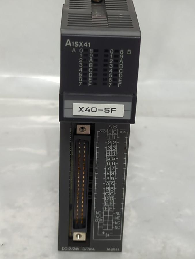 Used MITSUBISHI,A1SX41,DIGITAL INPUT UNIT MODULE DC12/24V PRE-OWNED