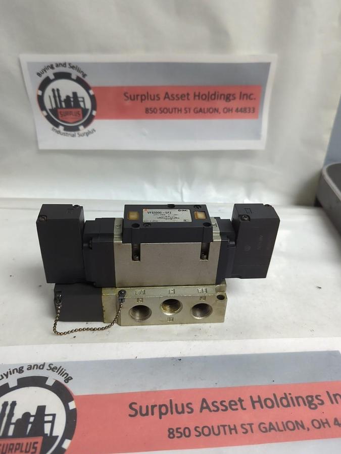 Used SMC,VFS3300-5FZ,SOLENOID VALVE PRE-OWNED