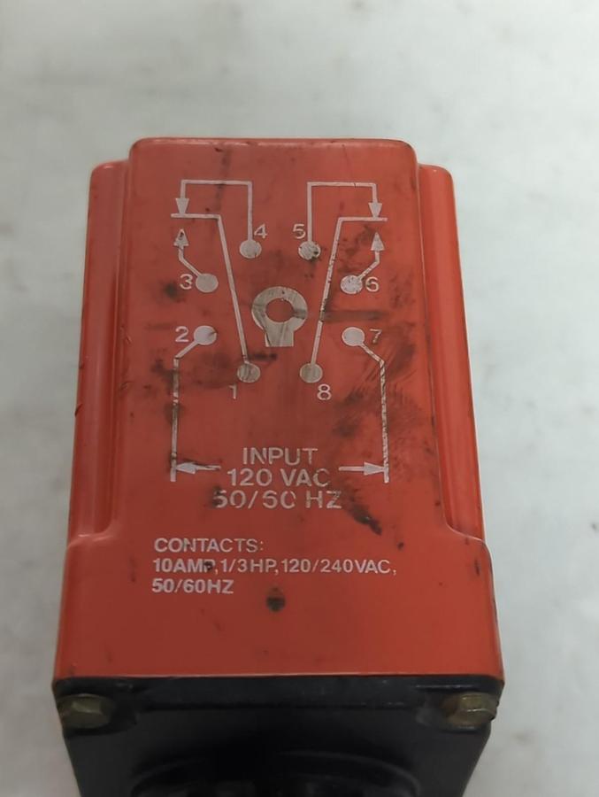 Used NATIONAL CONTROLS,T1K-10-461,SOLID STATE TIMER 1-10 SECONDS PRE-OWNED