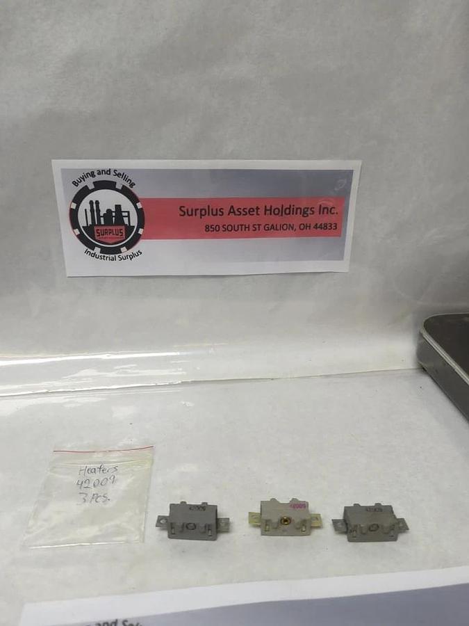 Used ARROW HART,42009,OVERLOAD HEATER ELEMENT LOT OF 3 PRE-OWNED