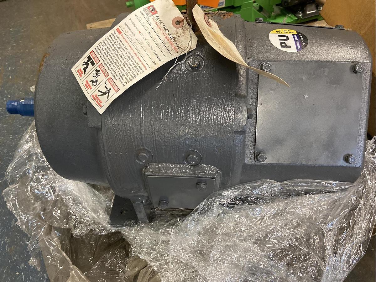 Used Allis Chalmers,EN-254A,Direct Current DC Motor 1.5hp 6.2A