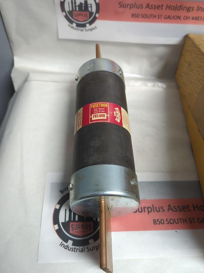 COOPER BUSSMANN,FRS600,FUSETRON 600 AMP FUSE NOS