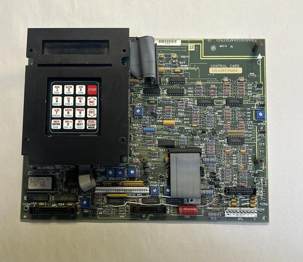 Used GENERAL ELECTRIC GE,531X300CCHABM5,CONTROL BOARD
