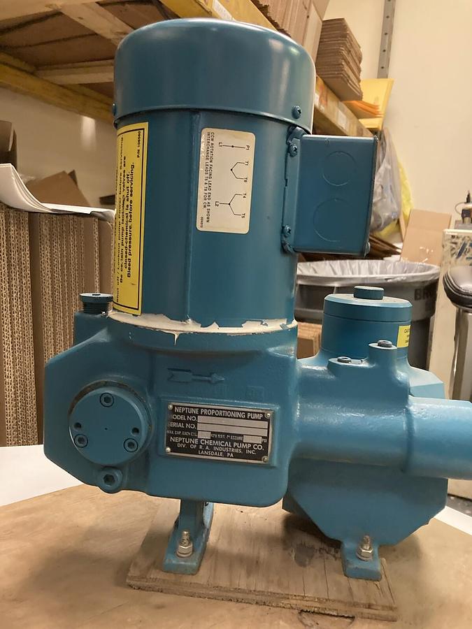 Used Neptune,500-A-N5,Proportioning Pump 150 PSI