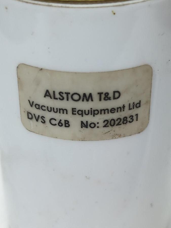 Used ALSTOM T&D,DVS C6B,VACUUM BOTTLE INTERUPTER TUBE PRE-OWNED