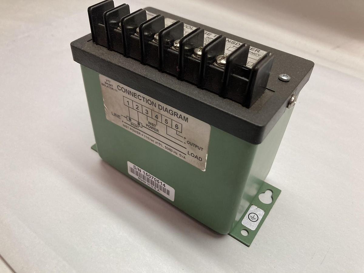 Used Ohio Semitronics,VT7-016D-11,DC Voltage Transducer