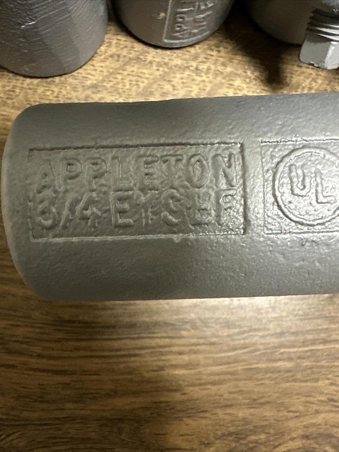 Appleton,3/4 EYSEF,Sealing Fitting Steel LOT of 5