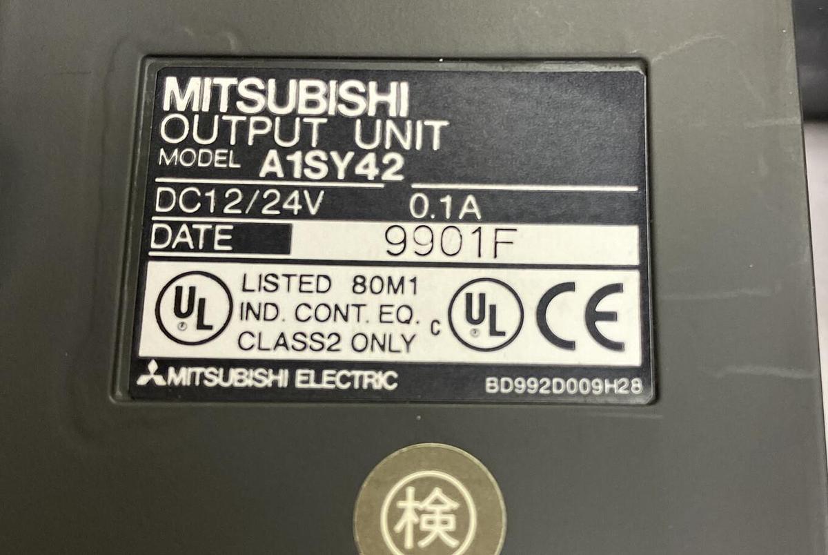 Used Mitsubishi,A1SY42,Output Unit Lot Of 2