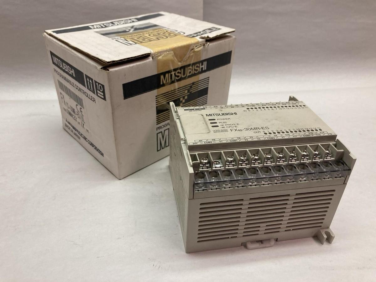 Used Mitsubishi,FX0S-30MR-ES/UL,Programmable Controller 100-240Vac 2.5A 240Vac