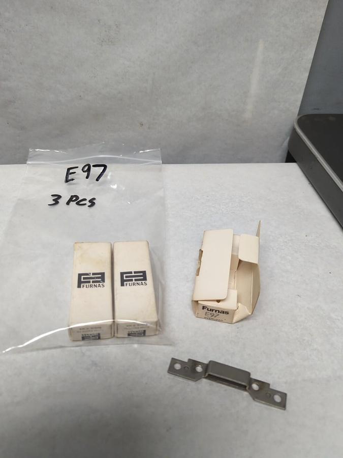 FURNAS,E97,THERMAL OVERLOAD HEATER ELEMENT LOT OF 3 NOS
