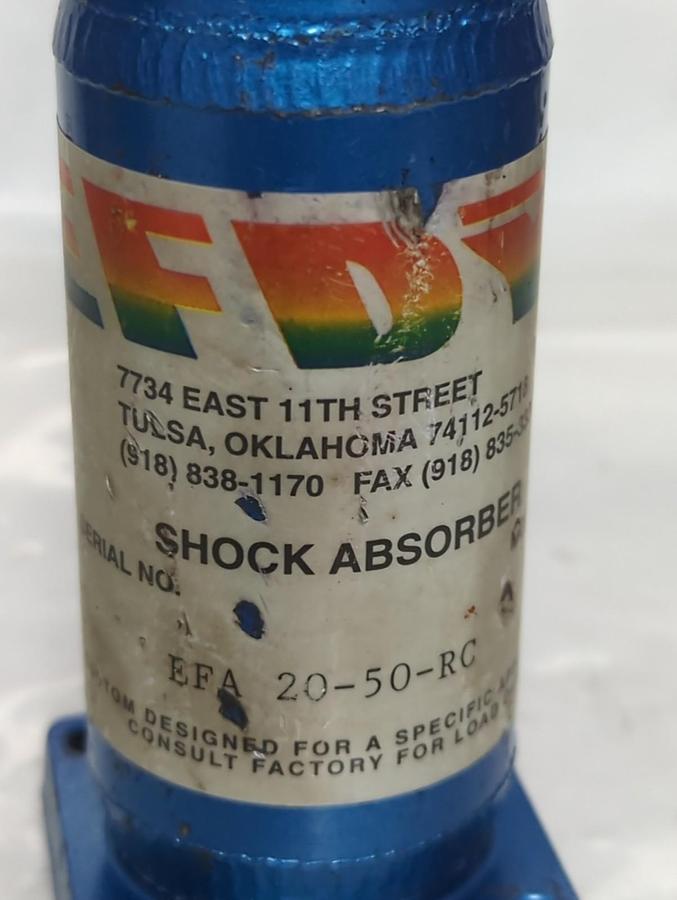 Used EFDYN,EFA 20-50-RC,ADJUSTABLE MINIBUFFER SHOCK ABSORBER PRE-OWNED