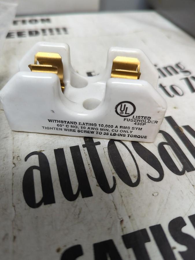 COOPER BUSSMANN,2601,CERAMIC FUSE HOLDER 30A/250V LOT OF 5 NOS