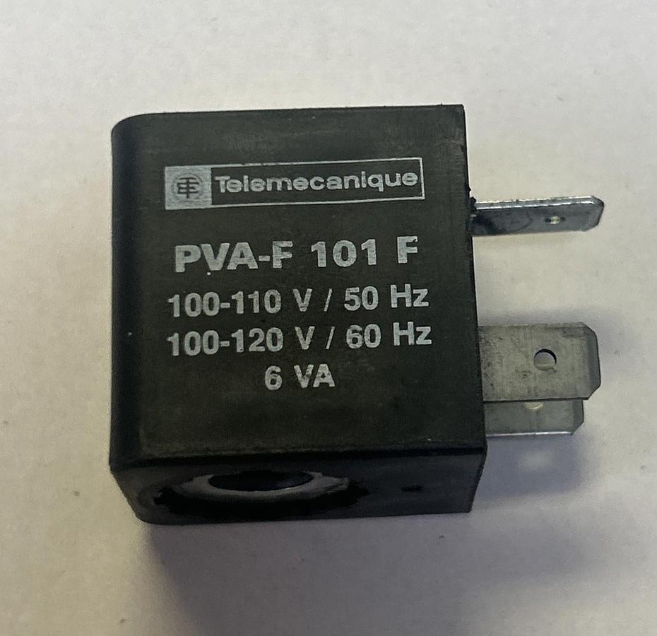 Used TELEMECANIQUE,PVA-F101F,COIL 100-120V LOT OF 4