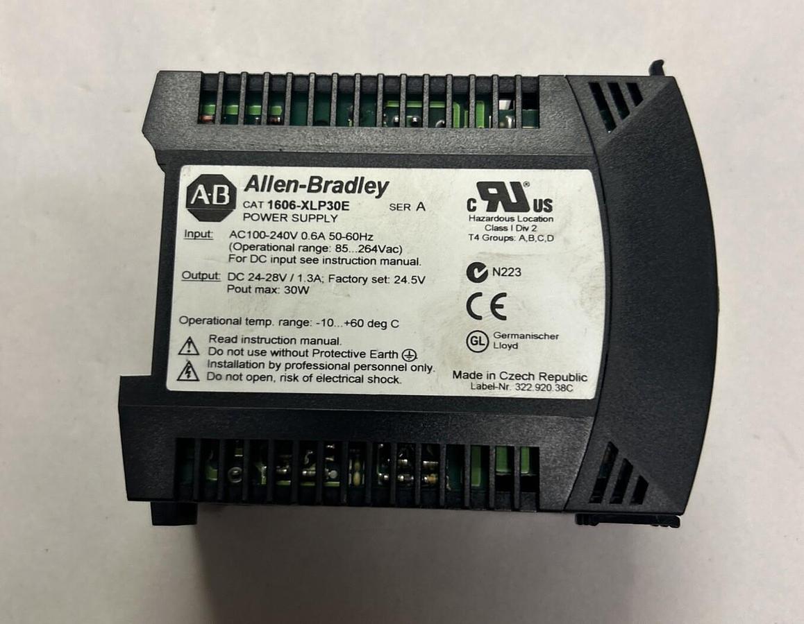 Used ALLEN BRADLEY,1606-XLP30E,POWER SUPPLY